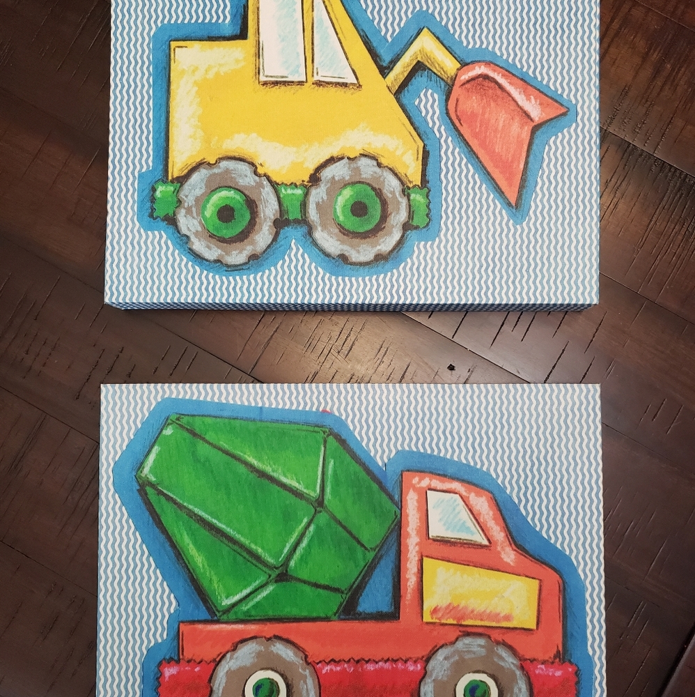 Trucks Canvas Art